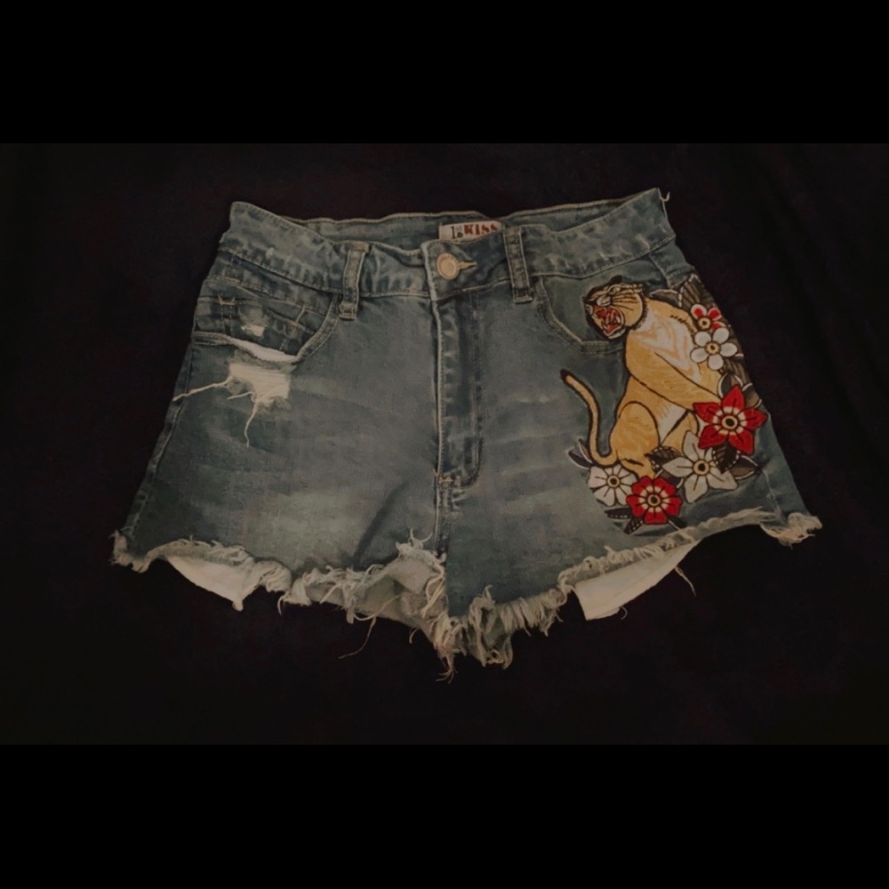 Jean shorts
